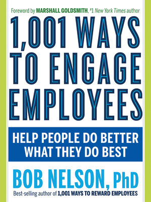 cover image of 1,001 Ways to Engage Employees